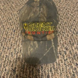 Scent blocker frontier hat adjustable